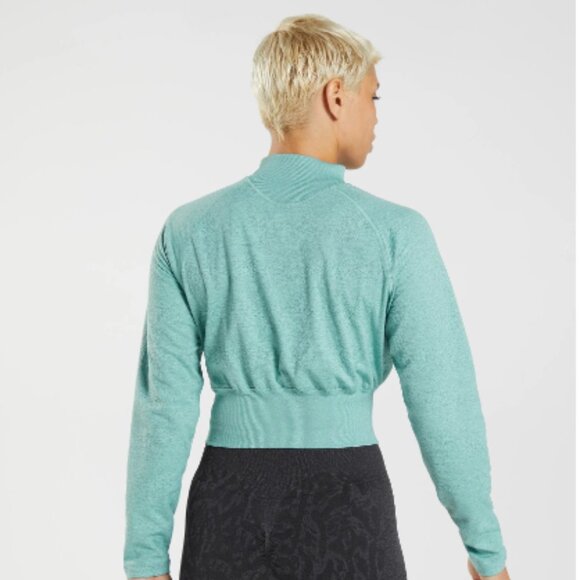 Gymshark 315 Long Sleeve Warmup Top - Picture 2 of 8